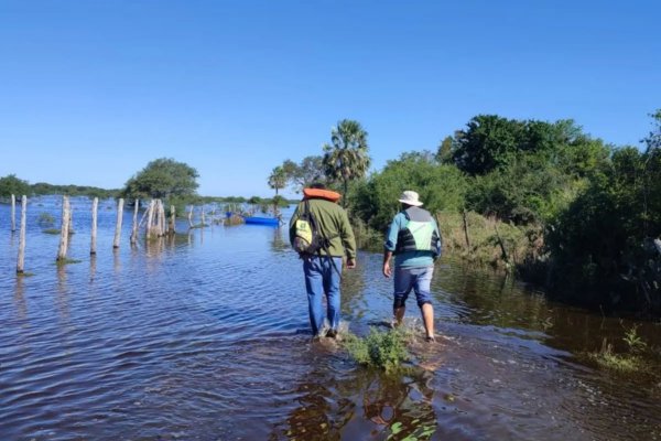 San Luis del Palmar: Familias evacuadas regresaron a sus casas