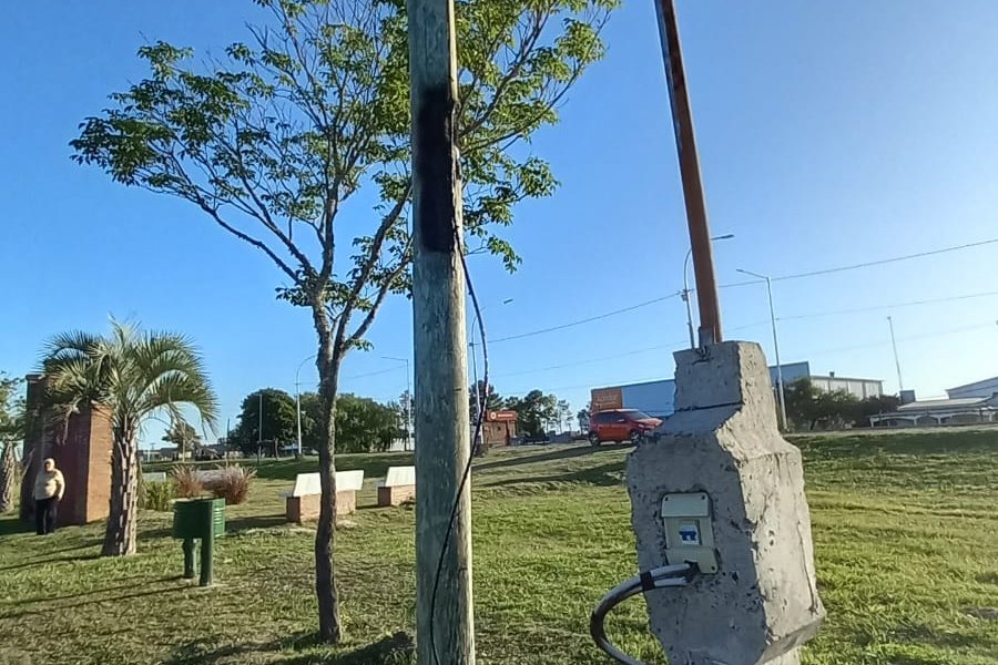 Corrientes: Roban cableado de un santuario del Cura Brochero