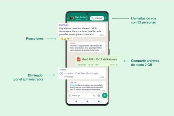 Las nuevas actualizaciones de WhatsApp que llegan en mayo