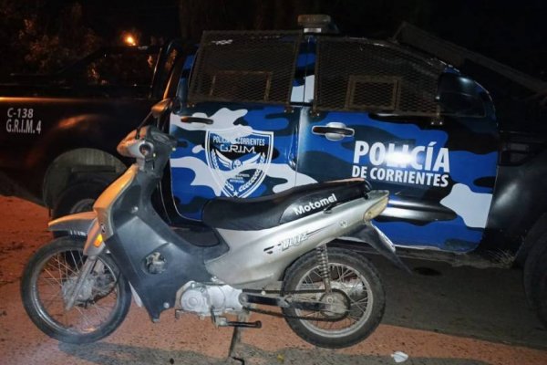 Recuperan motos robadas y detienen a tres sujetos