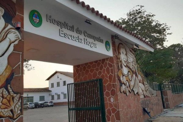 El Hospital de Campaña tiene 8 pacientes internados con Covid positivo