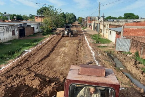 La Provincia pavimenta cinco cuadras de la avenida José Ramón Vidal