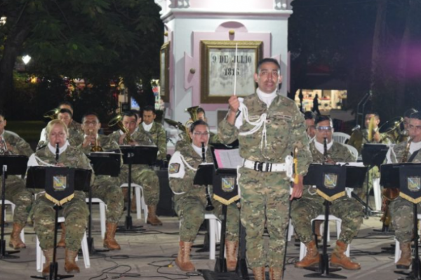 Homenaje musical a los veteranos de Malvinas en Goya