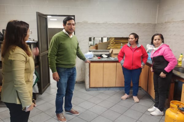 Desarrollo Social con el municipio de Santa Ana articulan trabajo en los comedores