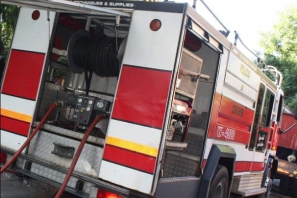 Incendio consumió una casilla en el barrio Punta Taitalo