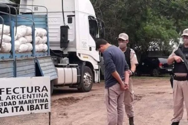 Prefectura incautó más de 15 toneladasde soja