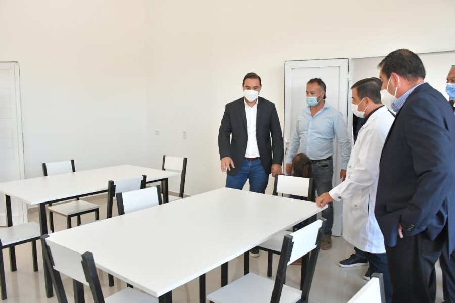 Valdés inauguró instalaciones sanitarias en Goya