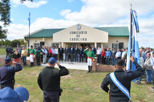 Se inauguró el nuevo edificio de la Comisaría en Carolina