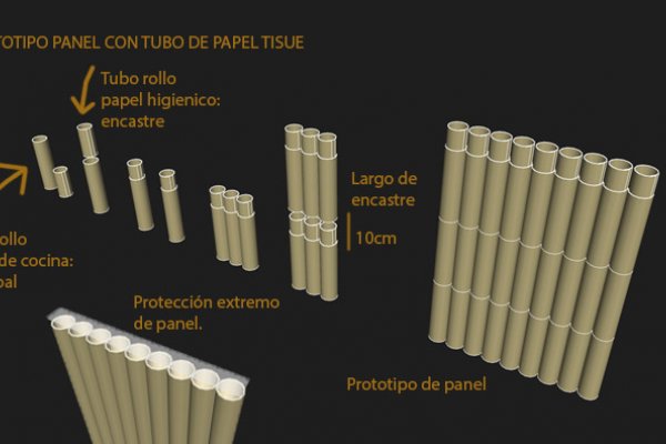 Utilizando tubos de cartón diseña panel que mejora eficiencia térmica en construcciones