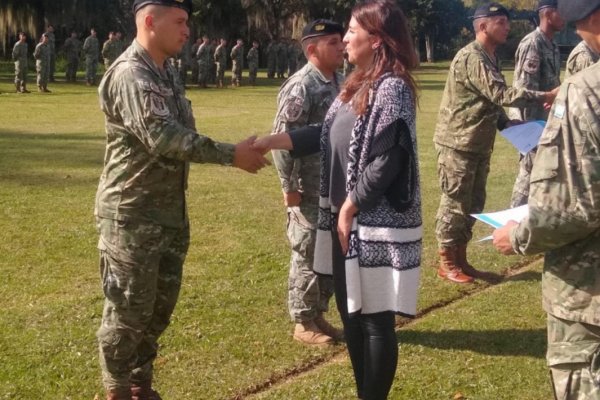 Reconocieron a brigadistas del Ejército que combatieron los incendios en Corrientes