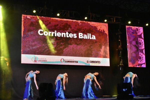 El “Corrientes baila” convocó a más de 50 escuelas de danzas en el Cocomarola