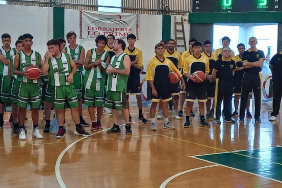 Monte Caseros comenzó el torneo de básquet Fabio Fonseca