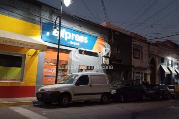 Susto en pleno microcentro por incendio en un supermercado