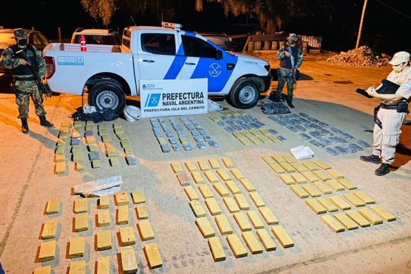 Operativos: Prefectura decomisó más de 530 kilos de marihuana