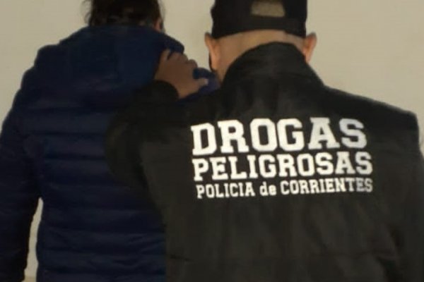 Tras reunir pruebas, detuvieron a un sujeto por narcotráfico