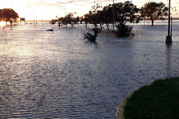 Crecida del río: Paso de los Libres ingresó a su etapa de evacuación