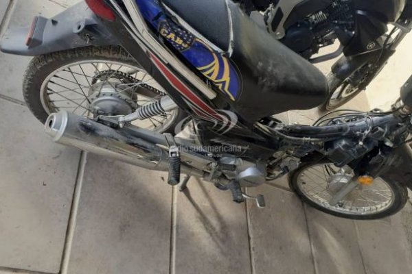 Denunció el robo de su moto y la policía ya la había recuperado