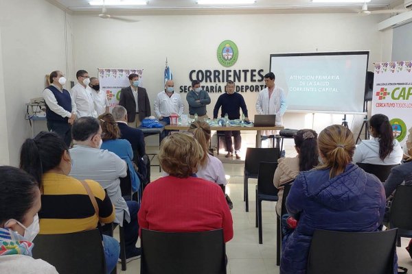 Realizaron las Jornadas Presenciales de Actualización Teórico-Prácticas en Atención Primaria de la Salud