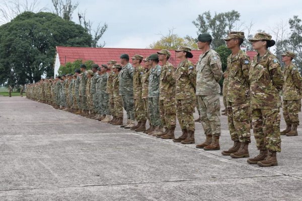 Ceremonia de incorporación de postulantes a soldados voluntarios