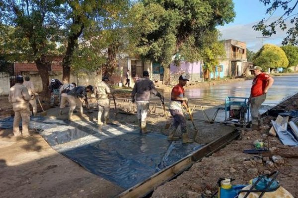 Por una mejor interconexión vial en Corrientes la Provincia pavimenta Lavalle y José R. Vidal