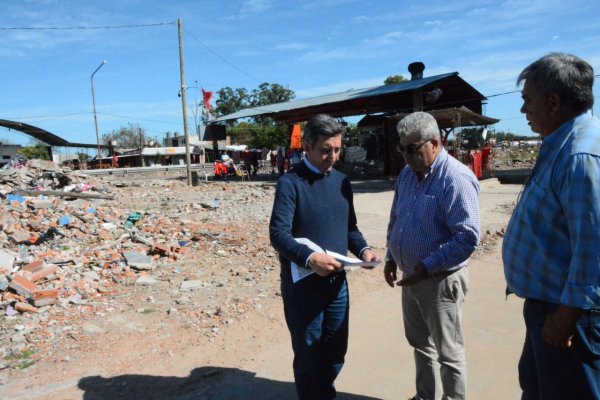 Inspeccionaron el predio e iniciarán las obras el Santuario del Gauchito Gil