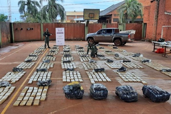 Gendarmería incautó más de 10 toneladas de marihuana en Misiones