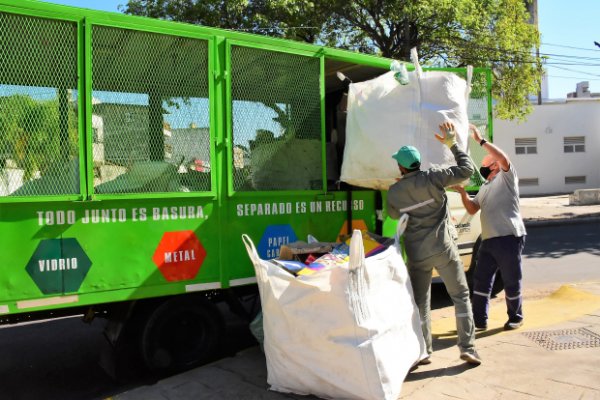 Amplían la recolección diferenciada a más barrios de la ciudad