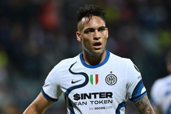 Doblete de Lautaro Martínez para Inter que sigue en la pelea de la Serie A