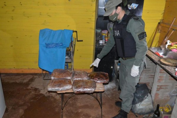 Gendarmería desarticuló una banda narco y detuvo a once personas