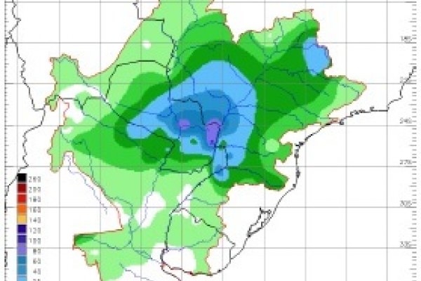 Situación hidrológica de los ríos Paraná y Uruguay