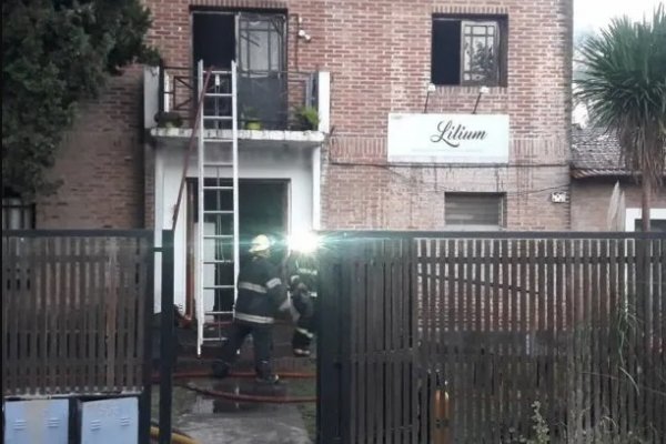 Murieron dos abuelas por un incendio en un geriátrico de Guernica