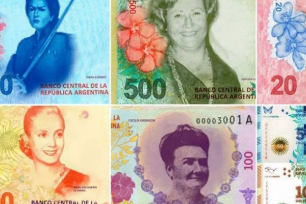 Anunciarán el reemplazo de los animales de los billetes por próceres y más presencia femenina