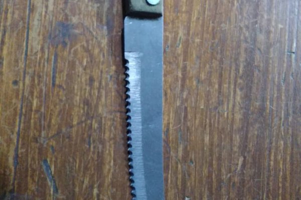 Demoraron a un sujeto y secuestraron un cuchillo