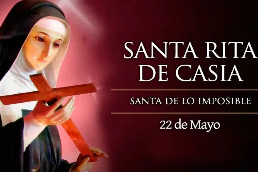 La Iglesia Católica celebra a Santa Rita de Casia, la “santa de los imposibles”