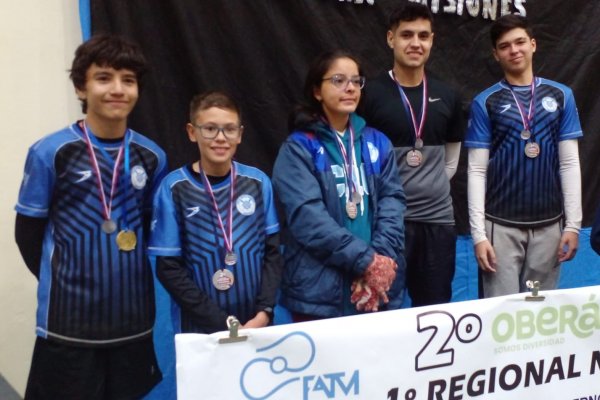 Corrientes bien representada en el Regional de tenis de mesa