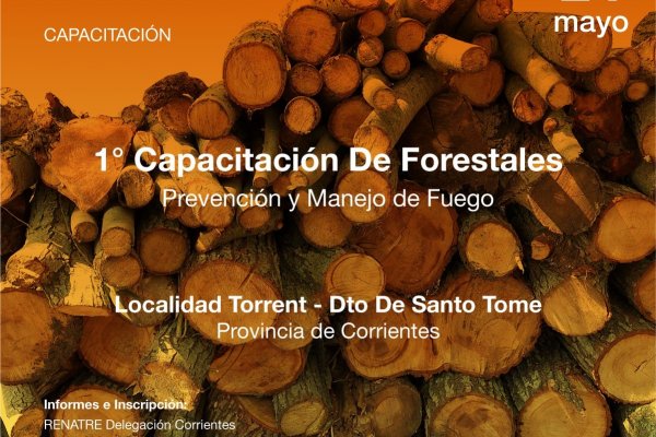 Comienza en Torrent el ciclo de capacitaciones forestales