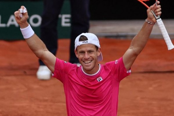 Diego Schwartzman avanzó a octavos de final en Roland Garros