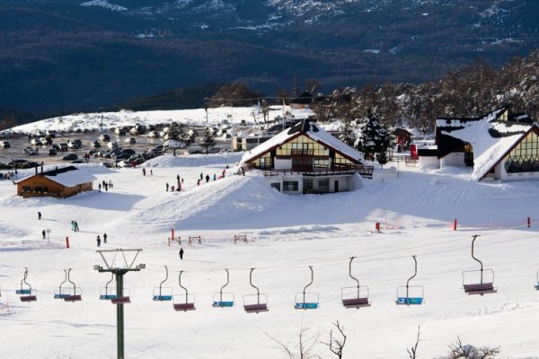 Chapelco es el lugar más frío del país con 10 grados bajo cero