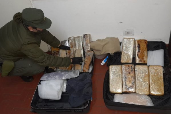 Corrientes y Misiones: Decomisaron más de 36 kilos de marihuana en dos procedimientos