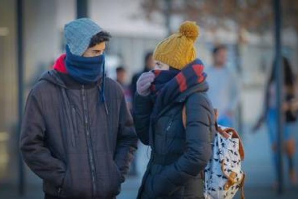 Domingo sin lluvias y con mínimas de 7º en Corrientes