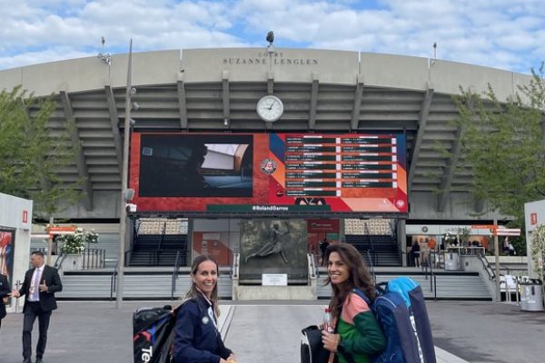 Sabatini y Dulko se lucieron en el debut del torneo de Leyendas