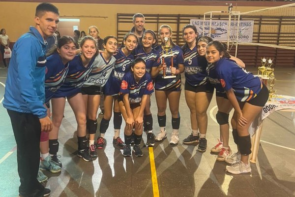 Las regatenses volvieron a ser campeonas del provincial Sub14