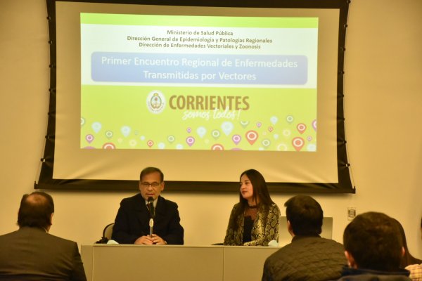 Cardozo encabezó el primer Encuentro Regional de Enfermedades Trasmitidas por Vectores