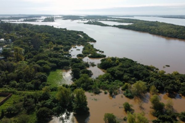 Una localidad correntina en alerta por una nueva crecida extraordinaria del río Uruguay
