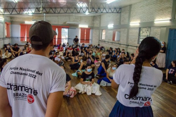 La Pareja Nacional del Chamamé dictará un taller de danza folclóricas en San Miguel