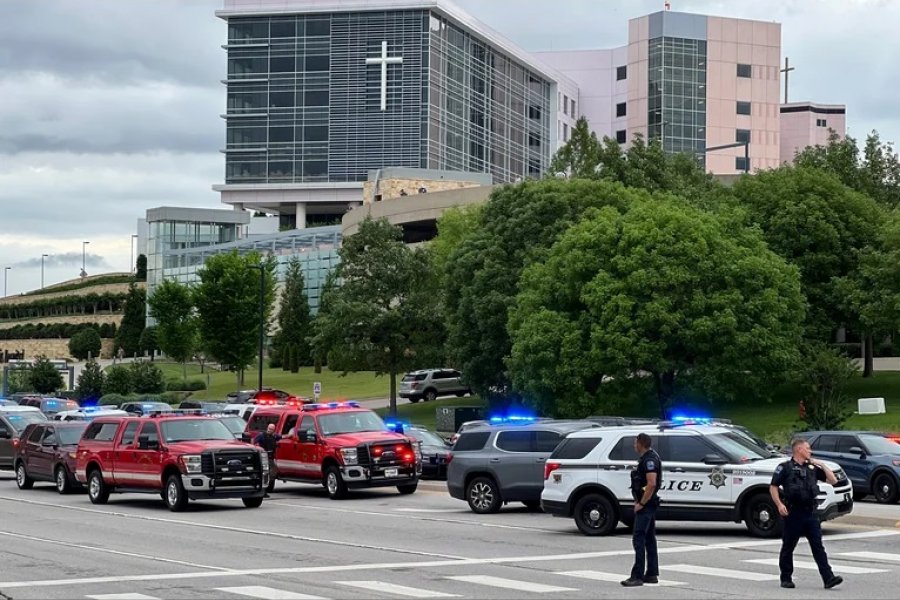 Al menos tres muertos y varios heridos en un tiroteo en un centro médico en Oklahoma