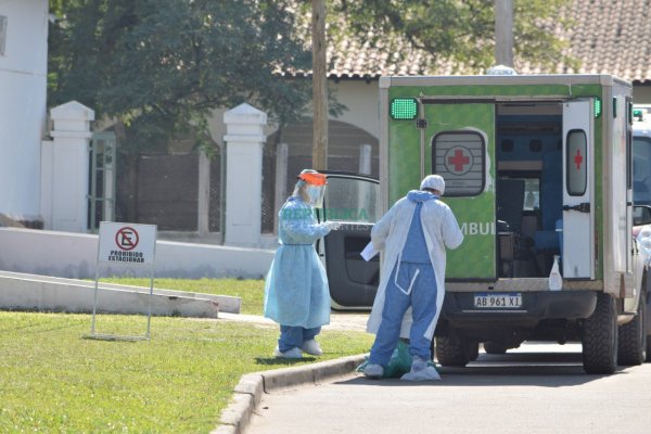 Covid: Falleció una persona y hay 22 internados en el Hospital de Campaña