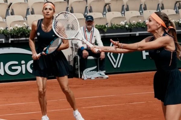 Sabatini y Dulko cayeron ante Golovin y Tauziat en su segunda presentación en Roland Garros