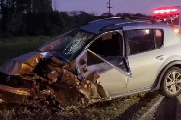 Un muerto tras choque frontal cerca de El Sombrero