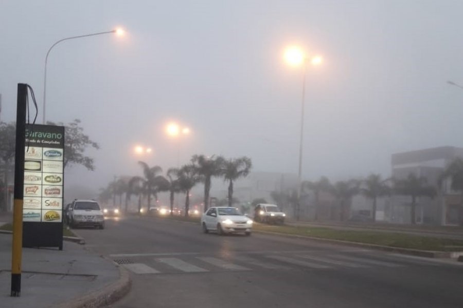 Emitieron alerta por neblina en la ciudad de Corrientes